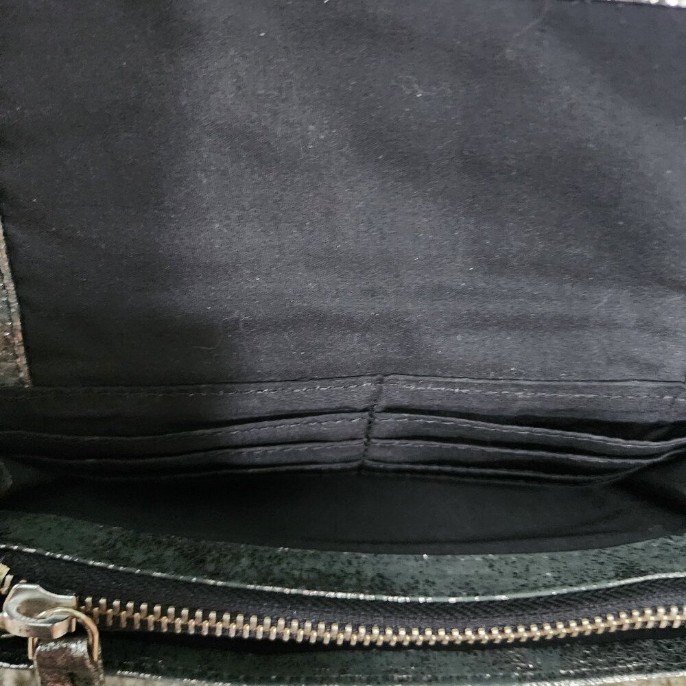 Latico Eloise Leather Wallet Distressed Platnium - Picture 5 of 11
